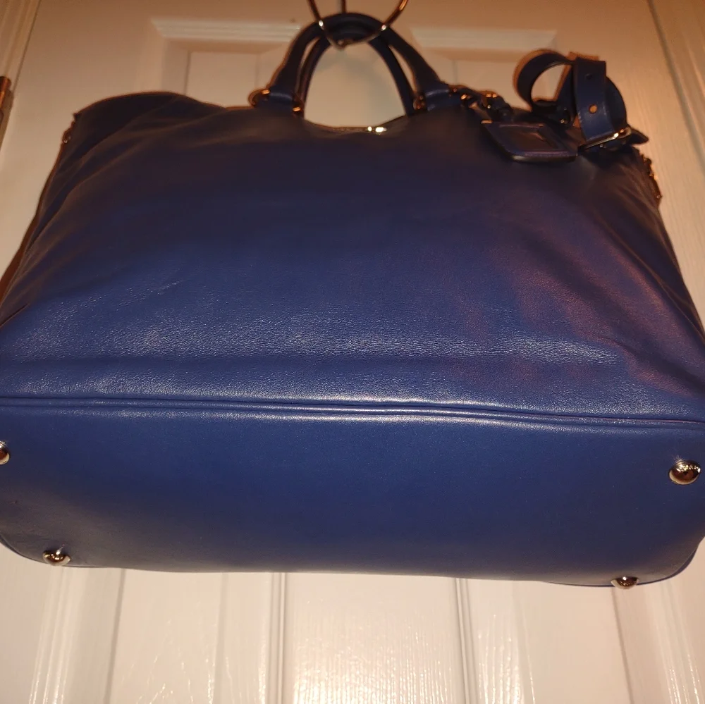 PRADA BLUETTE Soft Calf Leather Bag - Picture 11 of 16
